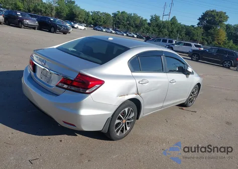 2013 Honda Civic Ex-L z USA, uszkodzony, nr VIN 19XFB2F96DE206359
